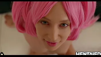 HENTAI STYLE | Cute little puppy loves to fuck | Talia Mint