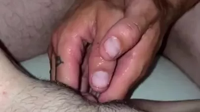 Stretching Pussy with Fist and Dick