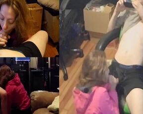 Heather Kane Milks College Cock at 3 Different Angles !