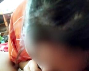 Blowjob at Friend's House โดนจับอมควยน้องเสื้อส้ม