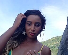 There's no better place to have sex than on the beach. I gave my sweet little ass to this well-endowed guy.